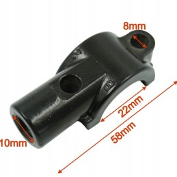 Handlebar mirror mount