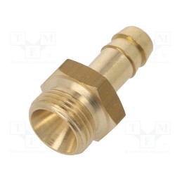 1 pcs x METABO - 901026076 - Plug-in nozzle, with bushing, brass, Connection: 9mm