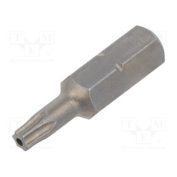 1 pcs x WIHA - 1728 - Screwdriver bit, Torx® with protection, T15H, Overall len: 25mm