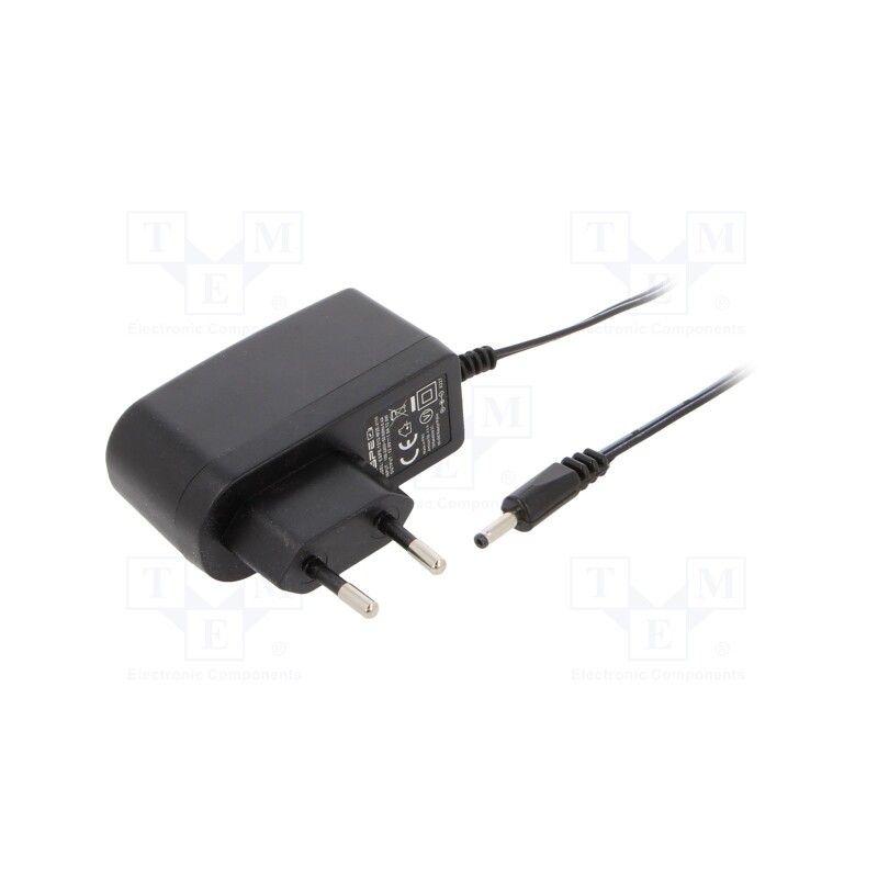 1 pcs x ESPE - ESPE-1212-W2E-1335S - Power supply: switched-mode, plug, 12VDC, 1A, 12W, Plug: EU, 83%