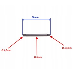 Atv quad shineray st 9e 250 4t clutch pusher