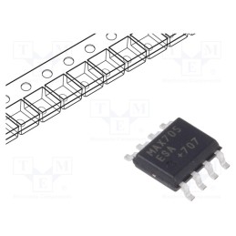 1 pcs x Analog Devices (MAXIM INTEGRATED) - MAX705ESA+ - IC: Supervisor Integrated Circuit, push-pull, 1.2÷5.5VDC, SO8