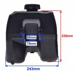Quad atv 150 200 250 bashan fuel tank tank