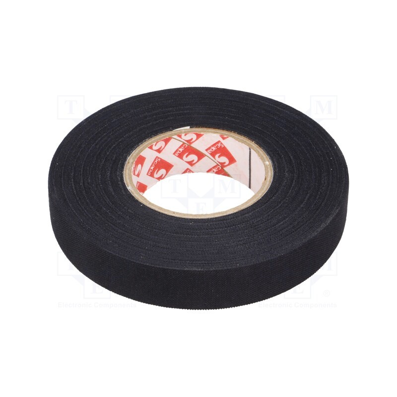 1 rol x SCAPA - 003-15/25 - Tape: textile, W: 15mm, L: 25m, Thk: 250um, rubber, black