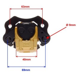 Kinroad bashan quad atv 200 front brake caliper