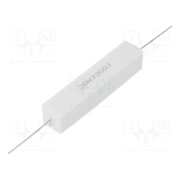 2 pcs x SR PASSIVES - CRL20W-330R - Resistor: wire-wound, cement, THT, 330Ω, 20W, ±5%, 13x13x60mm
