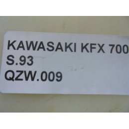 Kawasaki KFX 700 water tank