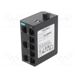 1 pcs x MOXA - EDS-2008-EL - Switch Ethernet, unmanaged, Number of ports: 8, 9.6÷60VDC, RJ45