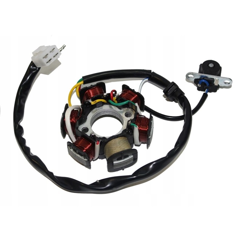 Stator magneto coils 139fmb 4t quad atv 110 6 coils