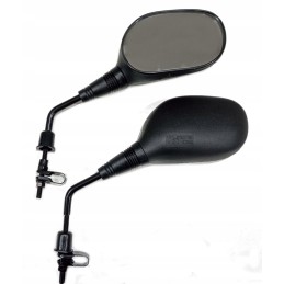 ATV Quad M8 mirrors, universal right-left thread, handlebar mount