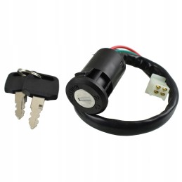 Ignition switch atv110 atv125 atv200 cube 4pin 2 keys