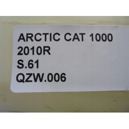 Arctic Cat 1000 water tank