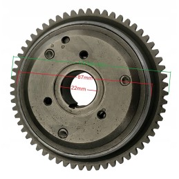 Clutch bendix starter bendix 4t gy 125 150