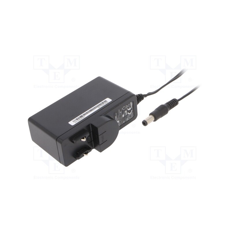 1 pcs x XP POWER - ACM24US15 - Power supply: switched-mode, plug, 15VDC, 1.6A, 24W, Plug: none