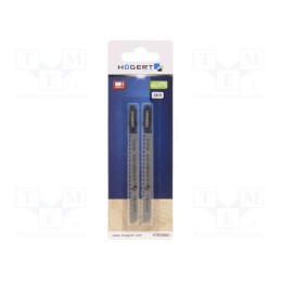 1 pcg x Hu00d6GERT TECHNIK - HT6D660-2 - Hacksaw blade, wood,jigsaw, 100mm, 12teeth/inch, 2pcs.