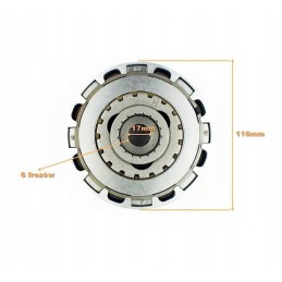Complete clutch for atv quad 110 125cc
