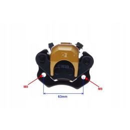 Brake caliper pads front right quad atv bashan