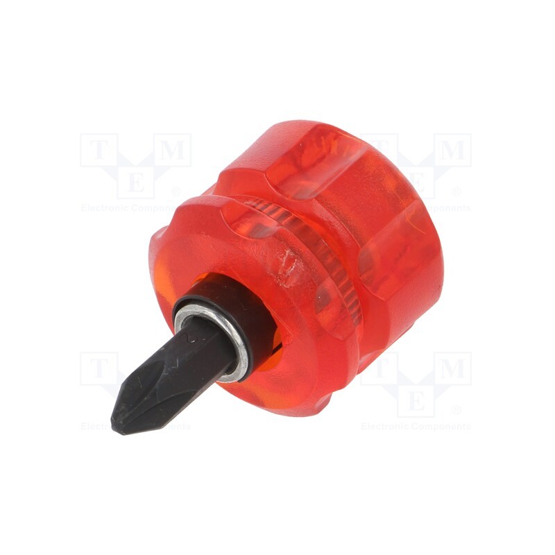 1 pcs x ENGINEER - DST-07 - Screwdriver, Phillips,slot, PH2,SL 6, Blade length: 16mm