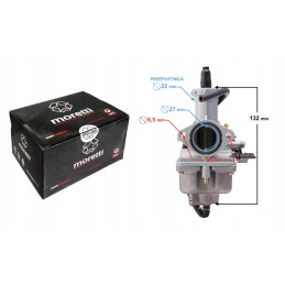 Carburetor 4t Pz27 engine CG 125 150 by Moretti ATV