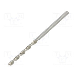 1 pcs x ALPEN-MAYKESTAG - 61100190100 - Drill bit, for metal, Ø: 1.9mm, L: 46mm, Working part len: 22mm