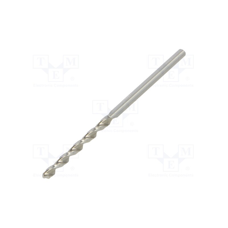 1 pcs x ALPEN-MAYKESTAG - 61100190100 - Drill bit, for metal, Ø: 1.9mm, L: 46mm, Working part len: 22mm