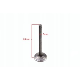 Exhaust valve atv 125 150 gy6 150 4t 5mm x 65mm benzer baotian kymco long