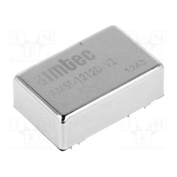 1 pcs x AIMTEC - AM5T-1212D-VZ - Converter: DC/DC, 5W, Uin: 9÷18V, Uout: 12VDC, Uout2: -12VDC, DIP24