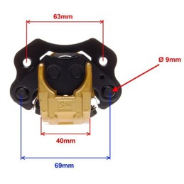 Kinroad bashan quad atv 200 brake caliper front l