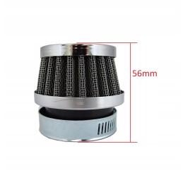 Air filter 38mm low cone chrome atv quad