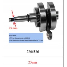 Crankshaft connecting rod Polaris RZR 570 Ranger 17 20 years
