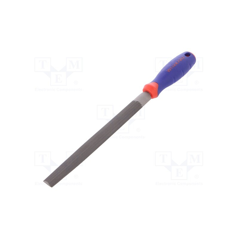 1 pcs x Workpro - W051003 - File, half circle, 200mm, steel