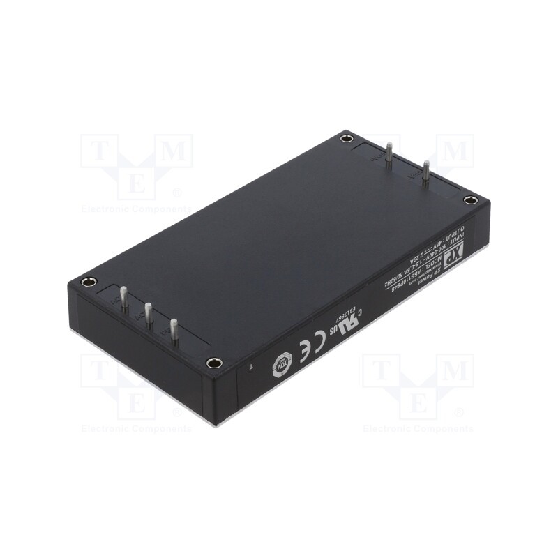 1 pcs x XP POWER - ASB110PS48 - Converter: AC/DC, 110W, 85÷264VAC, 48VDC, Iout: 2.29A, OUT: 1, 90%