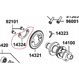 Camshaft protection kymco mxu maxxer 400 450 465 700