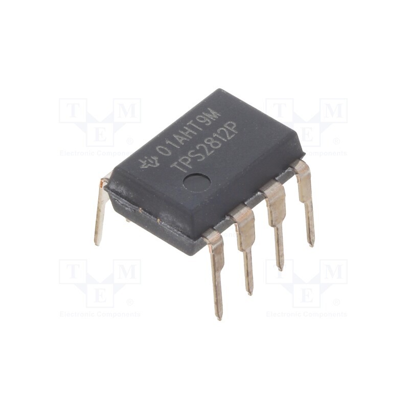 1 pcs x TEXAS INSTRUMENTS - TPS2812P - IC: driver, low-side,gate driver, DIP8, -2÷2A, 180mV÷9.9V, Ch: 2