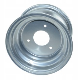 Steel rear rim atv 110 quad 7 inch mini rim