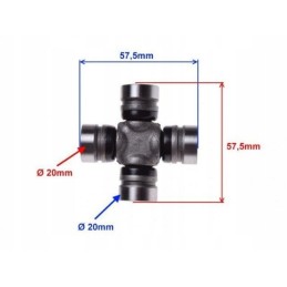 Drive shaft of cardan shaft 4 x 20mm
