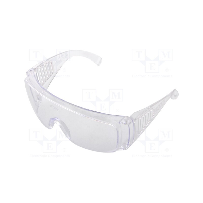 1 pcs x LAHTI PRO - L1501300 - Safety spectacles, Lens: transparent, Protection class: F