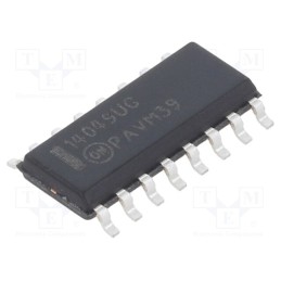 3 pcs x ONSEMI - MC14049UBDG - IC: digital, buffer,inverting, Ch: 6, SMD, SO16, 3÷18VDC, -55÷125°C