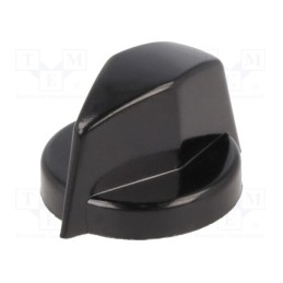 2 pcs x OKW - A1311860 - Knob, with pointer, thermoplastic, Øshaft: 6mm, Ø18.8x12.5mm