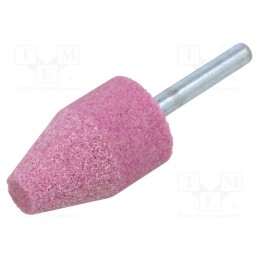 1 pcs x PG PROFESSIONAL - MC.011 - Grindingstone, Ø: 25mm, Ø: 6mm, Tip mat: aluminium oxide