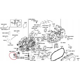 Front shaft output seal Kymco MXU 500 550