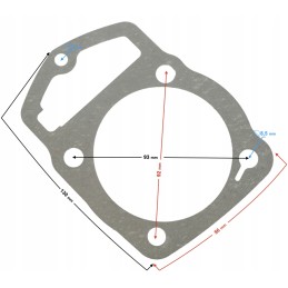 Cylinder gasket moretti barton db250 mzk