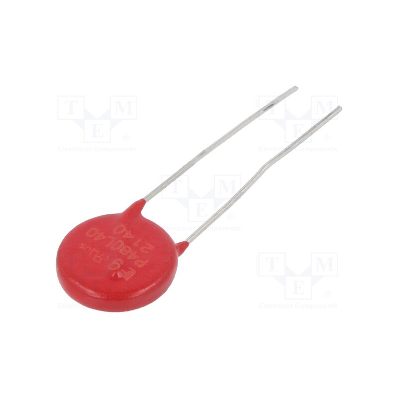 2 pcs x LITTELFUSE - V480LA40AP - Varistor: metal-oxide, THT, 480VAC, 640VDC, 750V, 4.5kA