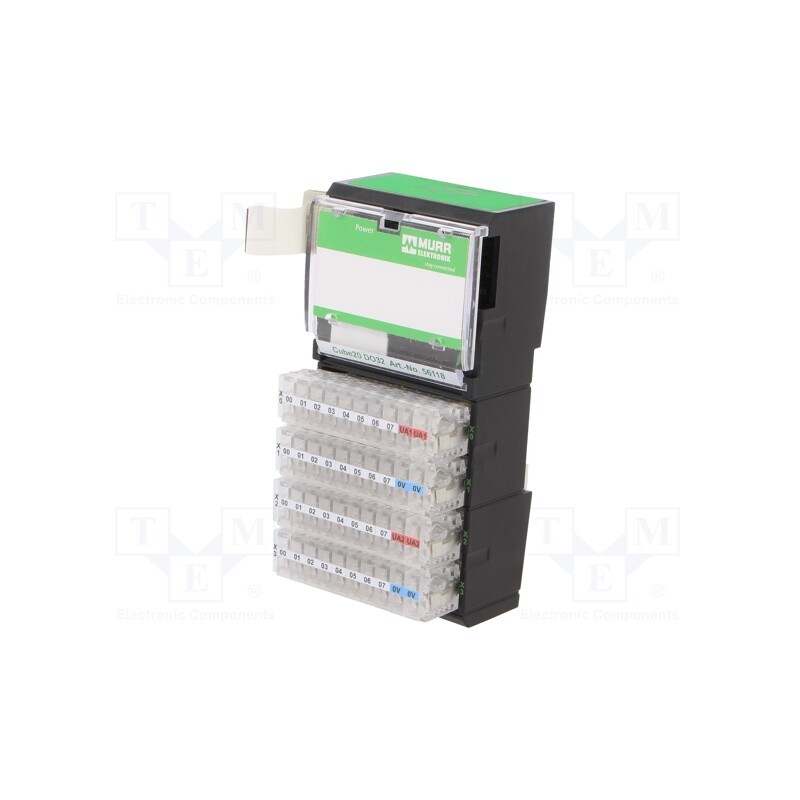 1 pcs x MURR ELEKTRONIK - 56118 - Fieldbus interface, 24VDC, for DIN rail mounting, IP20, 0÷55°C