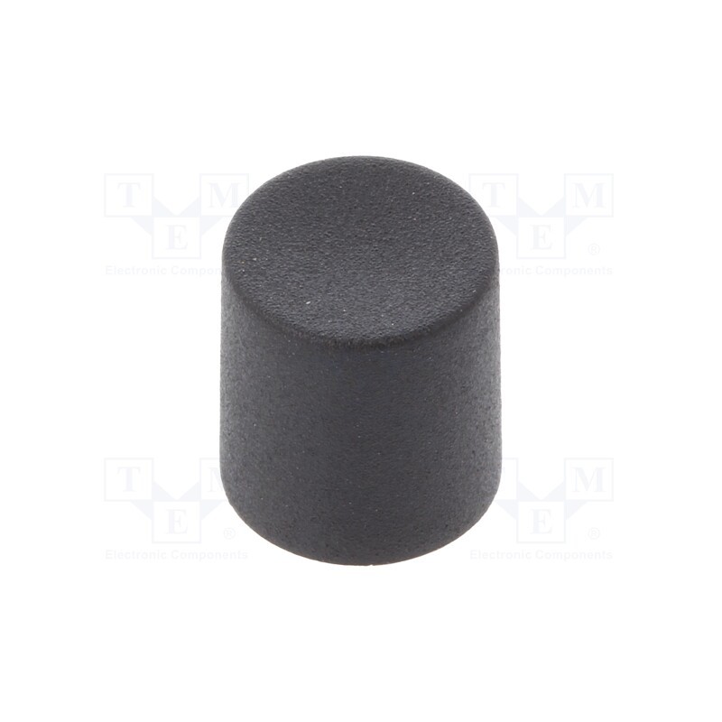 2 pcs x CLIFF - CP3400 - Knob: slider, black, Ø8.2x8.9mm, polyamide, Mounting: push-in