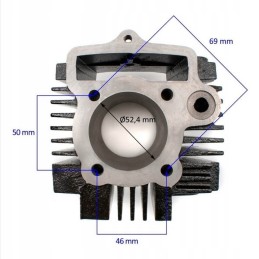 Cylinder quad atv cross 110 125cc 52 4mm