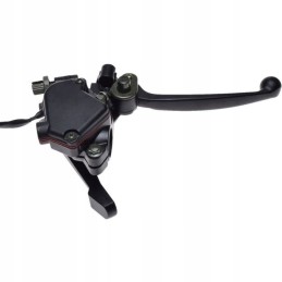 Brake handle with throttle lever for quad atv