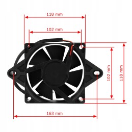 Engine fan ventilation fan quad atv 200 cn with protection
