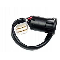 Ignition switch set, ATV 200, 4 pins, female, with key