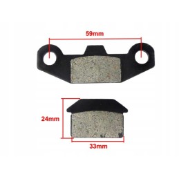 Brake pads atv 125 front hb